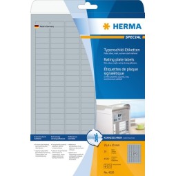 Säänkestävä tulostustarra 25,4x10mm (4725) Herma 4220 Extra Strong Silver