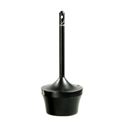 Rubbermaid Aladdin tuhka-astia musta