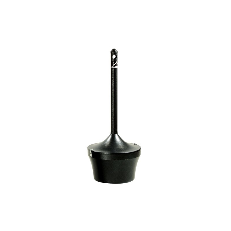 Rubbermaid Aladdin tuhka-astia musta