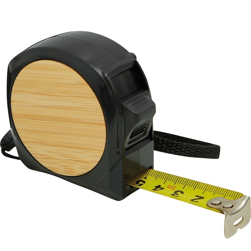 Perinteinen liikelahja mittanauha Bamboo Measure omalla logolla sopii joka käteen.