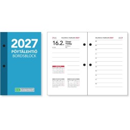Pöytälehtiö 2027 / Bordsblock, perinteinen toimistokalenteri työpöydälle