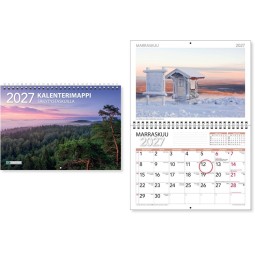 CC Kalenterimappi 2027, suosittu mappikalenteri vuodesta toiseen on myös erinomainen liikelahjatuote