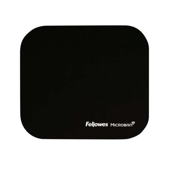 Hiirimatto 22x19cm Fellowes Microban, musta pinta