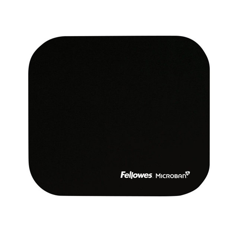 Hiirimatto 22x19cm Fellowes Microban, musta pinta