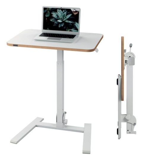 Työpöytä 65x46cm Leitz Ergo, kokoontaitettava ergonominen seisomapöytä ja työpisteratkaisu