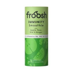 Smoothie Froosh Immunity 235ml, päärynän, omenan, kiivin ja inkiväärin maut
