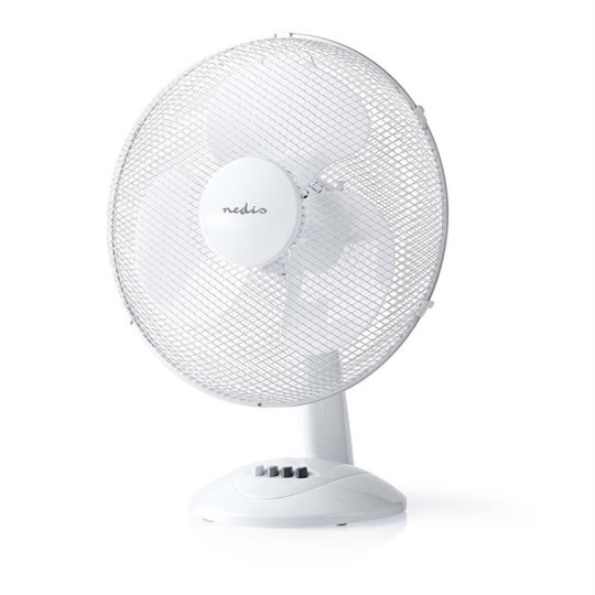 Pöytätuuletin 40cm Nedis, 45 watin perustuuletin pöydälle.