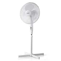 Lattiatuuletin 40cm Nedis, 45 watin tuuletin lattiatelineellä.