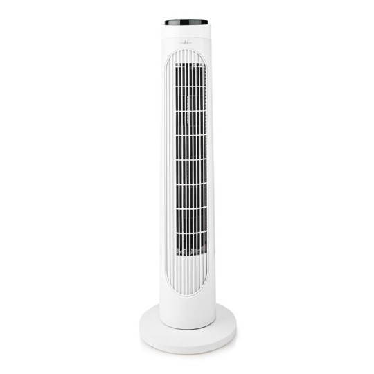 Tornituuletin 76cm Nedis, 50 watin lattiatuuletin kaukosäätimellä.