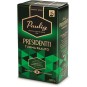 Kahvi 500g Sj Paulig Presidentti Tumma Paahto, täyteläinen ja tummapaahtoinen kahvi, suodatinjauhatus.