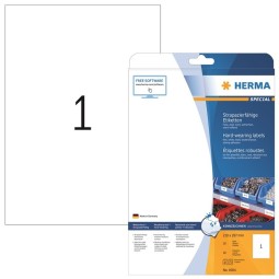 Säänkestävä tulostustarra 210x297mm (10) Herma 4584