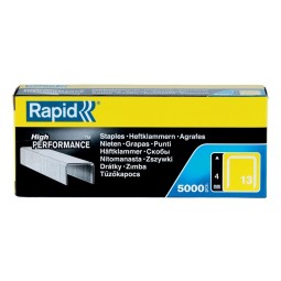 Nitomanasta 13/4 Rapid High Performance sinkilänitojiille soveltuu mm. kankaille, etikettien ja koristeiden kiinnitykseen