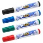 Pyöreäkärkinen huopakynäsarja Bic 1701 Velleda valkotauluille, pyöreä 2,5mm:n kärki