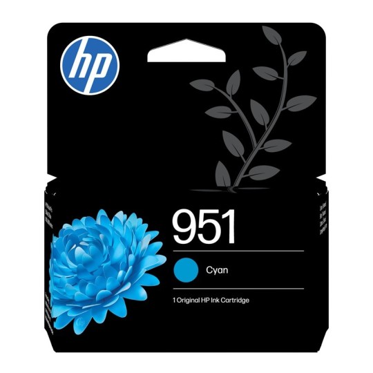HP No 951 Cyan Mustepatruuna