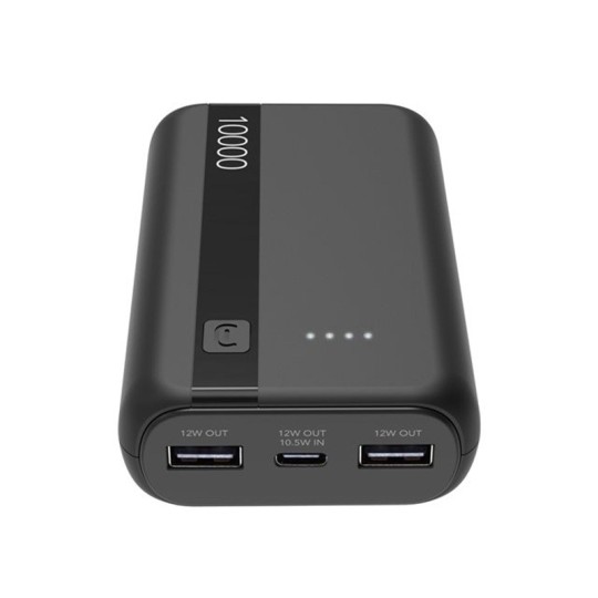 Varavirtalähde 10000mAh Cellularline Power Bank Essential