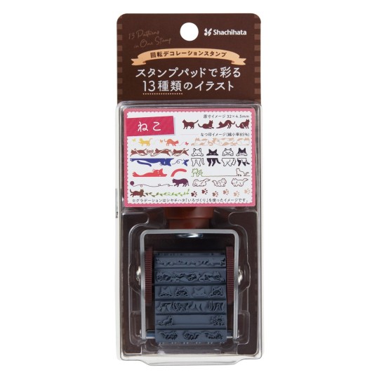 Leimasin Kissa Artline Rotary Decoration Stamp