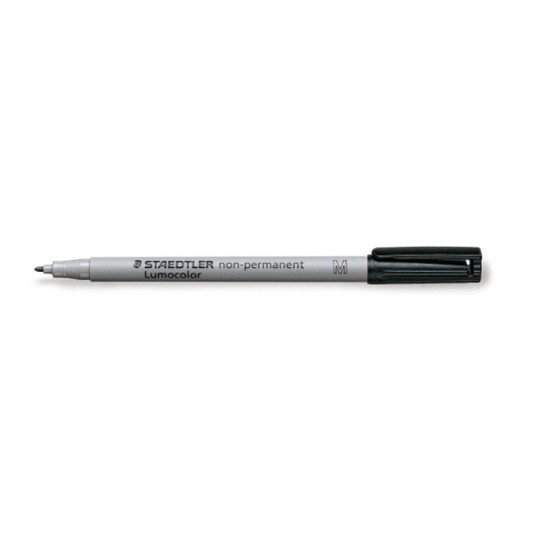 Merkintäkynä Staedtler Lumocolor 315 Non-Permanent. Huopakynä 1,0mm Medium-kärjellä ja vesiliukoisella musteella.