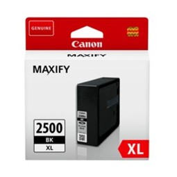 Canon PGI-2500XL Musta Mustepatruuna. Alkuperäinen 2500 sivun tulostuskasetti.