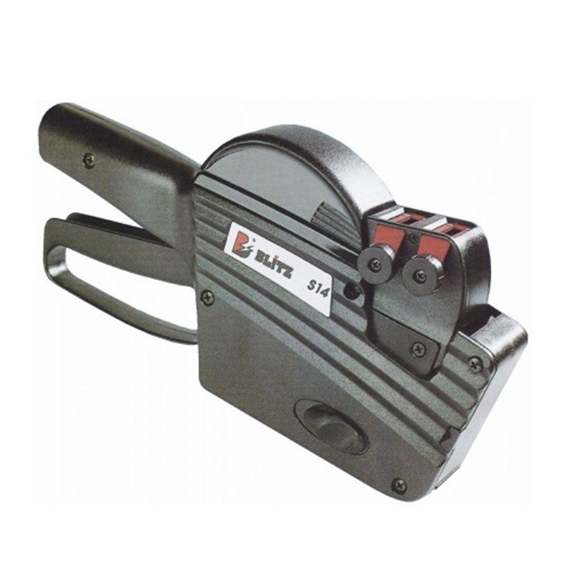 Kestävä ja laadukas, mutta kevyt hinnoittelija 2-rivisellä tekstillä - Blitz S14.