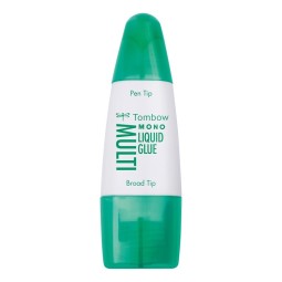 Liima 25ml Tombow Multi Double Tip PT-MTC, nestäinen liima kahdella kärjellä.