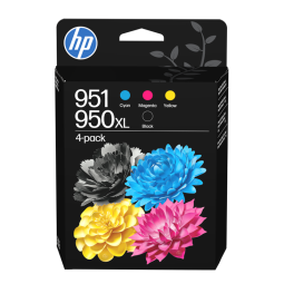 HP No 950XL/951 CMYK 4-Pack Mustepatruuna