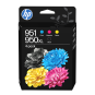 HP No 950XL/951 CMYK 4-Pack Mustepatruuna