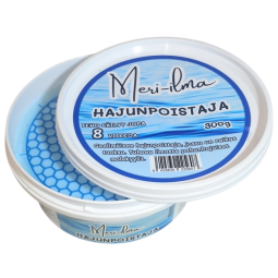 Hajunpoistaja 300g Meri-ilma. Pitkävaikutteinen, kiinteän geelimäinen hajunpoistaja, jossa on raikas meri-ilman tuoksu.