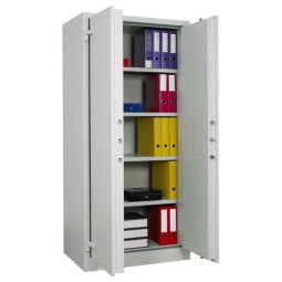 Arkistokaappi Chubbsafes 640, kevyt paloturvattu kassakaappi suuriin säilytystarpeisiin.