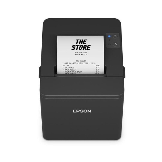 POS-kuittikirjoitin Epson TM-T20IV USB/Serial, edullinen kuittitulostin myymälään ja ravintolaan.