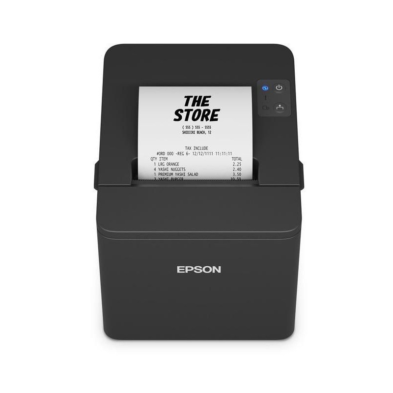 POS-kuittikirjoitin Epson TM-T20IV USB/Serial, edullinen kuittitulostin myymälään ja ravintolaan.