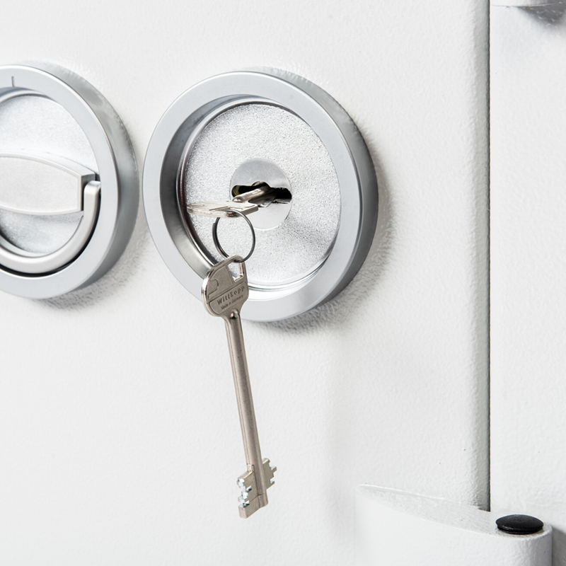 Kassakaappi De Raat DRS Prisma Euro1 / 66-litraa. Korkealuokkainen, vakuutusyhtiöiden hyväksymä kassakaappi.