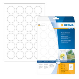 Irtoava tarra pyöreä 40mm Herma 5066 Movables