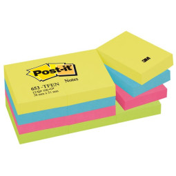 Viestilappu Post-It Energetic 38x51mm /12x100kpl
