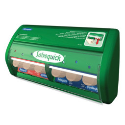 Laastariautomaatti Salvequick 490700. Laastarit aina saatavilla ja käyttövalmiina!