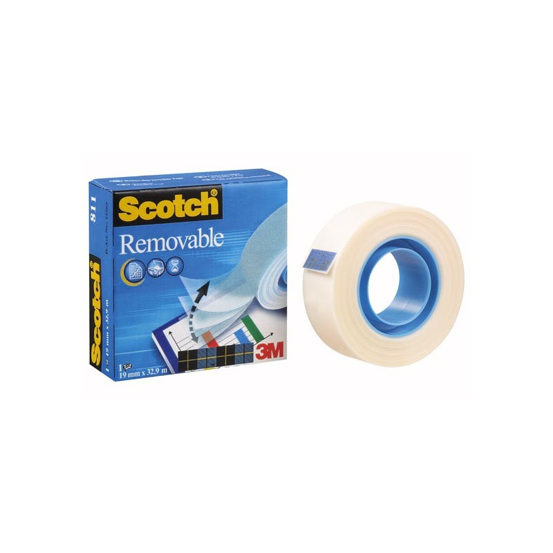 Yleisteippi 19mmx33m irtoava Scotch 811 Magic