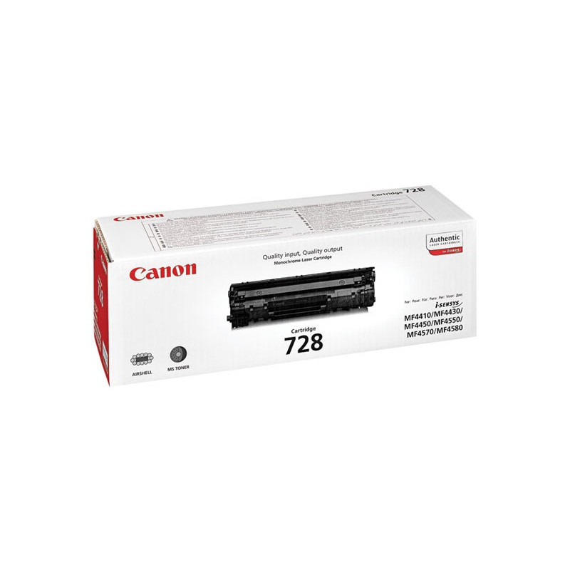 Canon 728 Musta 2,1K Laserkasetti