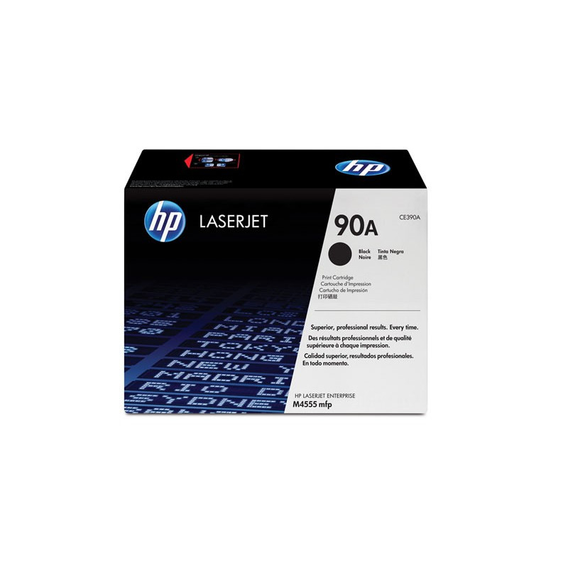HP CE390A 90A Laserkasetti musta 10k