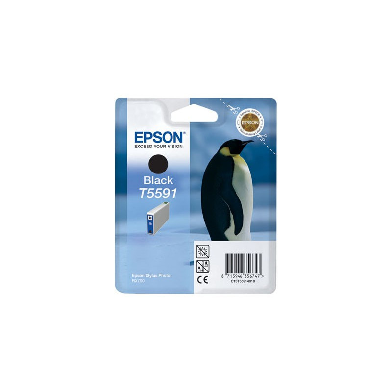 Epson T5591 Musta Stylus RX700