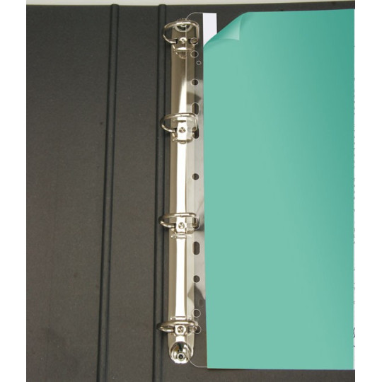 Seläke A4 /100kpl Q-Connect, kirkas kiinnitysliuska 295mm