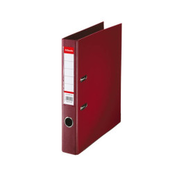 Mappi 500 Viininpunainen Esselte No1 Power - laadukas, kapea kansio borxeauxin punaisena