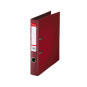 Mappi 500 Viininpunainen Esselte No1 Power - laadukas, kapea kansio borxeauxin punaisena