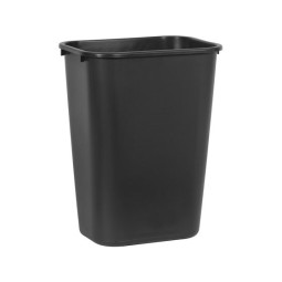 Roskakori 39L Musta Rubbermaid - tilava paperijäteastia toimistoon