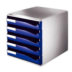 Laatikosto 5-osainen Leitz 5280 Sininen