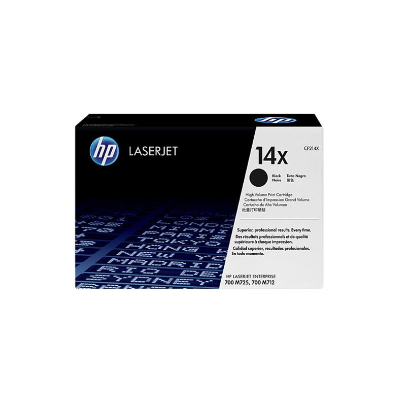 HP 14X CF214X Laserkasetti black 17,5k