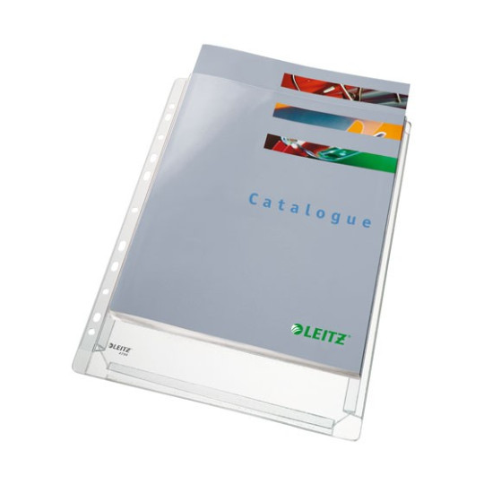 Paljekansiotasku 170my PVC (ei läppää) Leitz