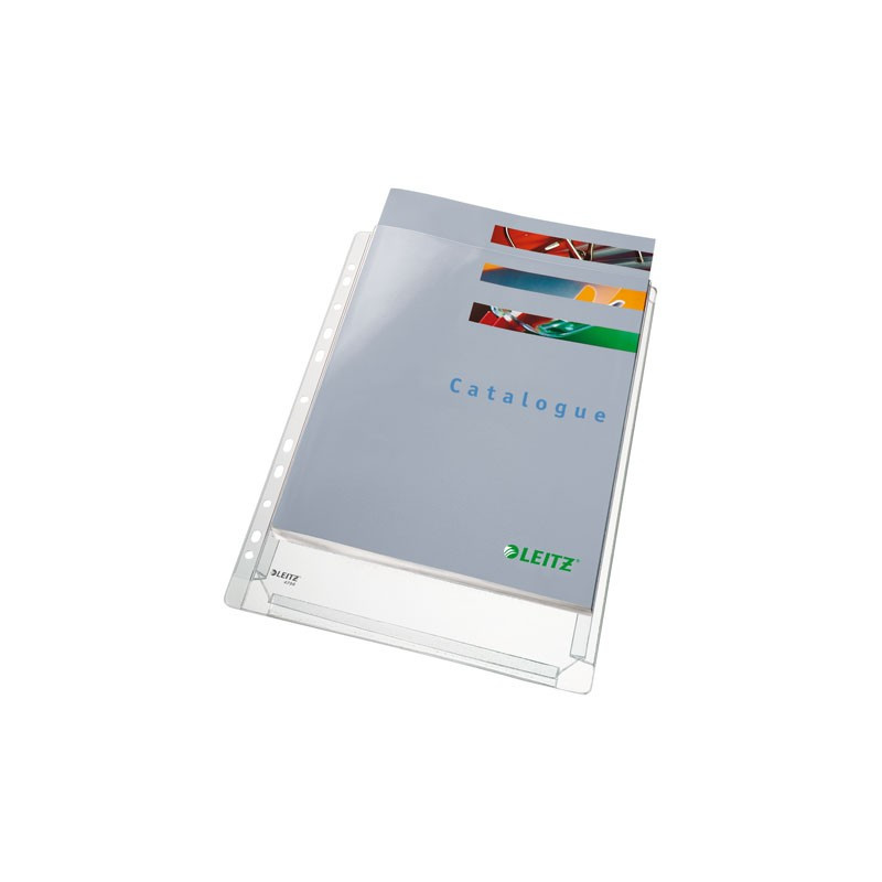 Paljekansiotasku 170my PVC (ei läppää) Leitz