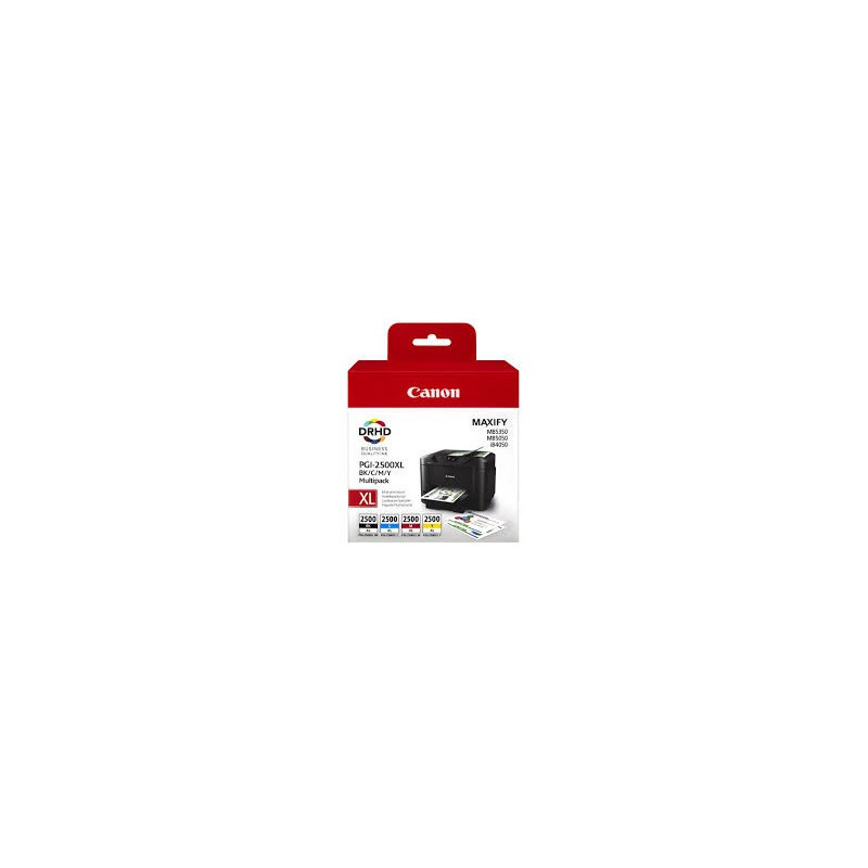 Canon PGI-2500XL Multipack mustepatruunasarja