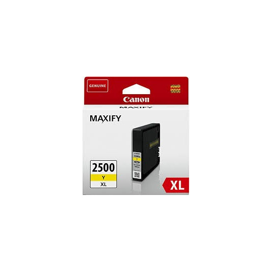 Canon PGI-2500XL Yellow mustepatruuna