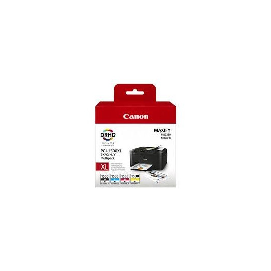 Canon PGI-1500XL Multipack mustepatruunasarja