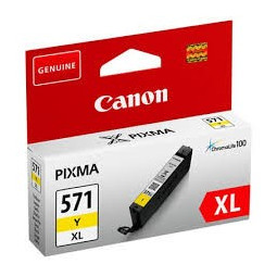 Canon CLI-571XL Yellow mustepatruuna